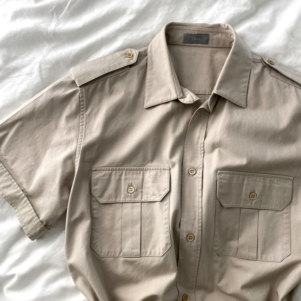 NWOT Dior utility style beige with belt 🧲